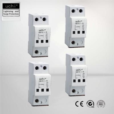 China TN Connection Single Pole Surge Protector , 275VAC Lightning Protection Device for sale