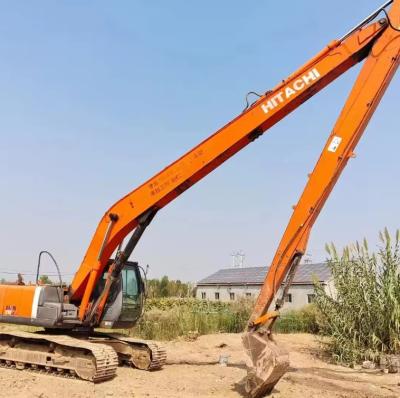 China Zx210 Excavadora de longo alcance usada Excavadoras Hitachi usadas Certificado CE à venda