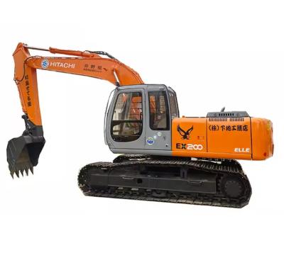 China Origin Japan Used 20ton Hitachi Zx200 Excavator Second Hand Excavator CE Certified for sale