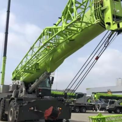China Cranes de terreno irregular utilizados certificados pela EPA ZOOMLION 60 toneladas ZRT600 à venda