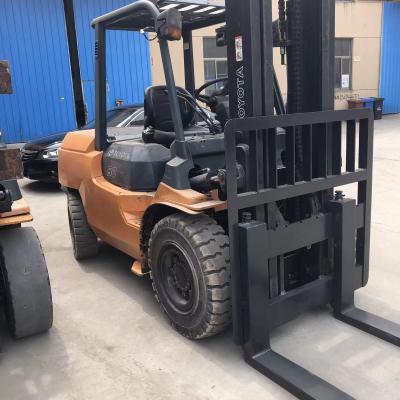China Used 5 Tons FD50 Diesel Forklift , Toyato Second Hand Truck Lift for Sale for sale