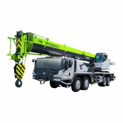 China Zoomlio ZTC550H-1 55 Ton Used All Terrain Cranes Crane Heavy Construction Equipment for sale