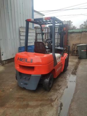 China Manual Transmission Used 3 Ton Forklift 2nd Hand Forklift With ISUZU Engine for sale