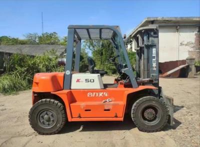 China Lift Height 3 Meters Used Industrial Forklifts  5 Ton  High Efficiency for sale
