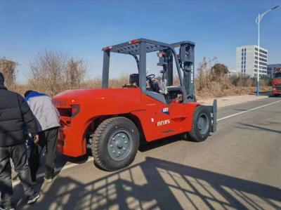 China Diesel Powered 10 Ton Second Hand Forklift Truck  With 3 Meters Lift Height for sale