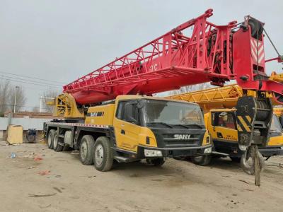 China 80 toneladas de grúas usadas Sany STC800T5 grúas de camiones de segunda mano en venta