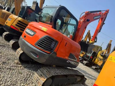 China Used Doosan Excavator 6 Ton Used Hydraulic Excavator DX60W Earth Moving Machinery for sale