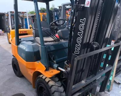 China Nissan Engine Second Hand Toyota Forklift Mini 3Ton Used Diesel Forklift for sale
