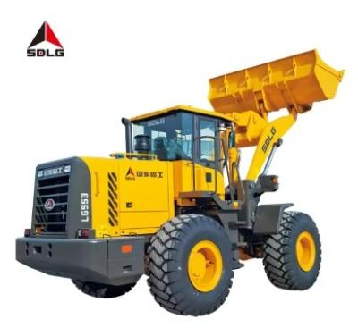 China SDLG LG953 Heavy Duty 4wd Used Wheel Loaders High Efficiency for sale