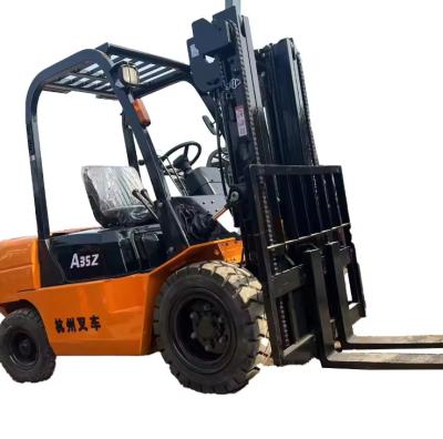 China Multifunction Second Hand Fork Lift Trucks HANGCHA A35z 3.5t 4.5t 5t for sale