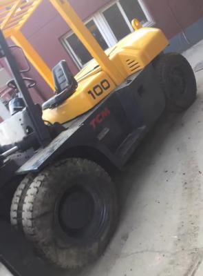 China Used TCM Forklift 10 Ton Forklift TCM 100 for sale