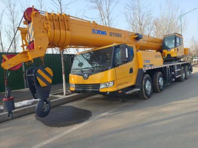 China XCMG QY55KC 55 toneladas Cranes de caminhões usados de alto desempenho à venda