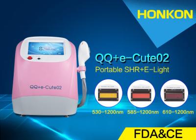 China E- Light IPL Radio Frequency Machines for Face Hair Removal / Breast Beautifying for sale