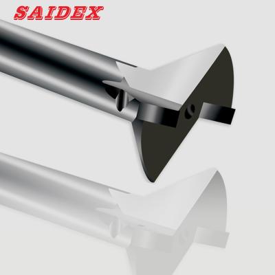 China Carbide Tooling Chamfering Knife Acrylic Polishing Machine Plexiglass Cutting Tools for sale