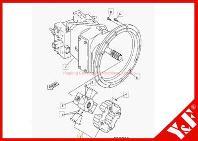 China Jcb Js220 Excavator Coupling For Jrj0213 Hydraulic Pump Drive Group Connect Engine for sale