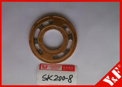 China Kobelco Parts Valve Plate For Sk200 - 8 Travel Motor Hydraulic Motor Parts for sale