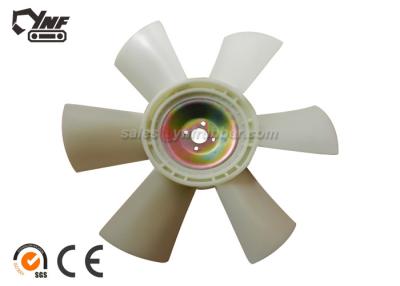 China Durable  E320 320B 320C Plastic Cooling Fan Six Blade For Excavator  Engine for sale