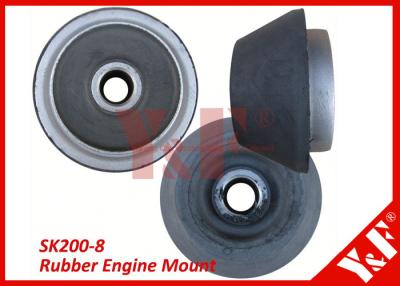 China Kobelco SK200-8 Excavator Parts Rubber Engine Mount / Shock Absorber for sale