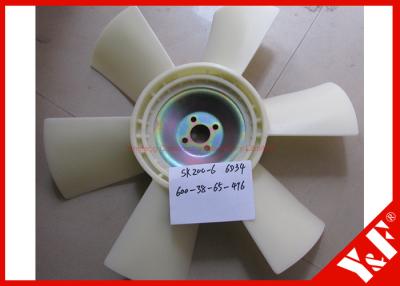 China Lâmina do ventilador de refrigeração de ME440903 MITSUBISHI 6D34 para componentes da máquina escavadora de KOBELCO SK200-6E/SK230-6E à venda
