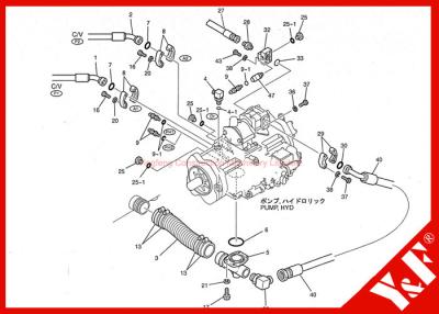 中国 KOBELCO センサーの出版物 LC52S00012P1 の掘削機の付属品の高圧センサー 販売のため