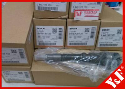 China Mitsubishi Motor D04FR Injector 0445120126 Kobelco Excavator Parts SK130-8 SK135SR for sale