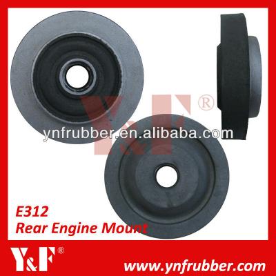 China Professional Excavator Accessories Durable Rear Engine Cushion Rubber Engine Mounts For  for sale