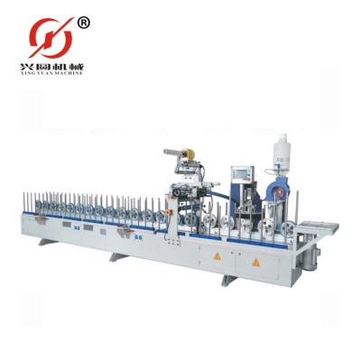 China Other PUR Hot Melt Glue Wood Profile Wrapping Machine , Aluminum Foil Profile Wrapping Machine for sale