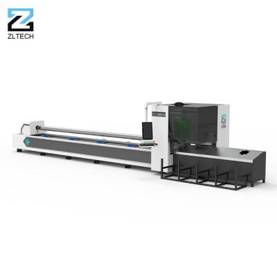 China 1kw 1.5kw 2kw Laser Metal Tube Cutter Machine Stainless Steel Automatic Loading for sale
