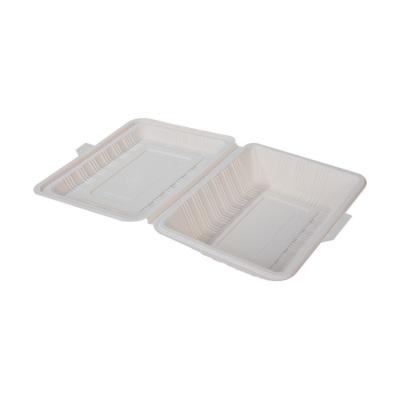 China Biodegradable Disposable PP Corn Starch Disposable Food Packaging Containers for sale