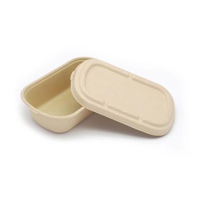 China Chlorine Free Food Take Away Packaging Disposable Microwave Containers Lunch Box for sale
