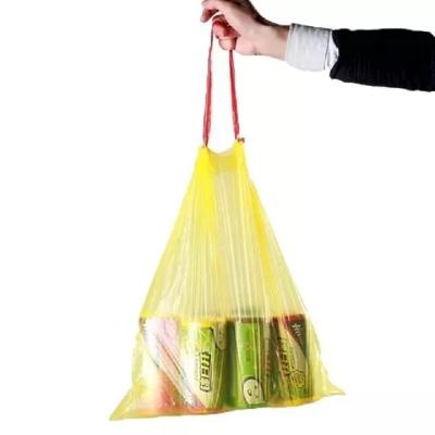 China Waste Compostable Can Liner Starseal Bags Drawstring Strong Compostable Garbage Bags for sale