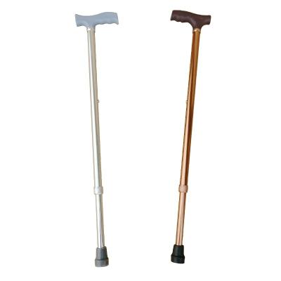 China Medical Solid Single Leg Walking Stick Aluminium Elderly Walking Sticks for sale
