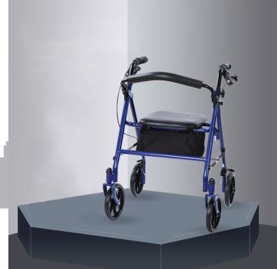 China Aged Care Aluminum Orthopedic Rollator Walkers Frame Disability   Orthopedic for sale