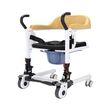 China Bathroom  Nursing Patient Transfer Chairs Hydraulic Lift Transfer Chair for sale