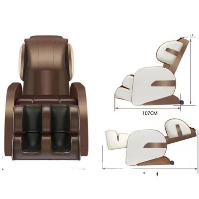 China Airbag  Luxury Electric Massage Chairs 4d Zero Gravity With Wheel for sale