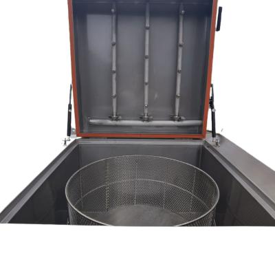 China Automated Metal Parts Industrial Ultrasonic Cleaner Insulated Cabinet With Spray Nozzles en venta