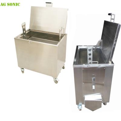 China 10 Gallons - 90 Gallons Commercial Kitchen Soak Tank With Lockable Castor Wheels Te koop