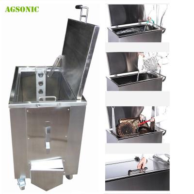 China Stainless Steel 304 Restaurant Soak Tank 168L For Oven Pan Cleaning for sale