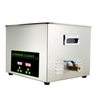 중국 Lab Instrument Digital Ultrasonic Cleaner 15L Stainless Steel Mechanical Knob Switch 판매용