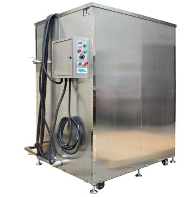 China Máquina ultrasónica modificada para requisitos particulares de la limpieza del filtro del tamaño con el poder ajustable en venta