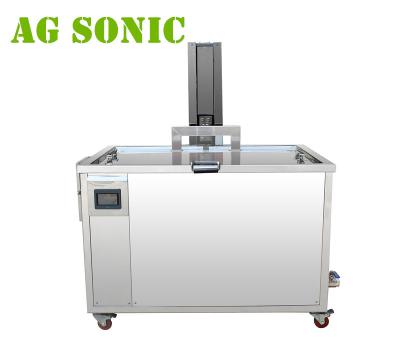 China Ultrasonic Aircraft Wheel / Tyre Cleaning Machine With Electric Lifting for sale