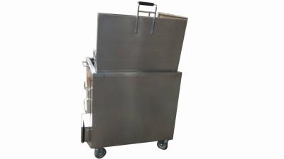 China 230L Heated Parts Cleaning Tank With Basket Lid And Heater On / Off Indicator Light for sale