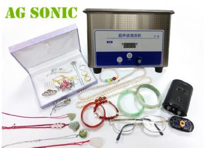 China líquido de limpeza ultrassônico da joia da mini gema de 35W 42KHz para braceletes e relógios à venda