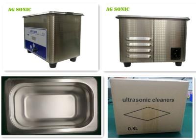 China líquido de limpeza ultrassônico automático do monóculo 0.8L, líquido de limpeza ultrassônico do relógio 40KHz à venda