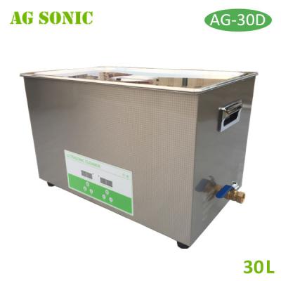 China 30L 600W 40K Large Carburetor Industrial Ultrasonic Cleaner Machine with Timer and Heater for sale