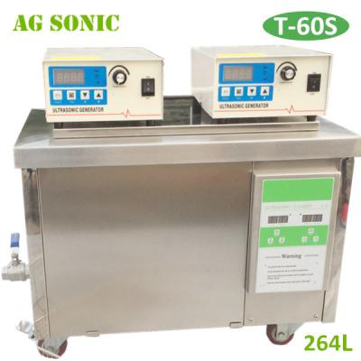 China Commercial Industrial Ultrasonic Cleaner 264L / Ultrasonic Washing Machine 3000W Power for sale