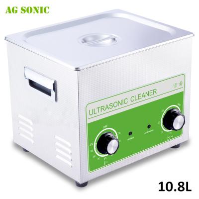 China Scientific Laboratory Ultrasonic Cleaner , Ultrasonic Cleaning Bath 10.8L with Heating for sale