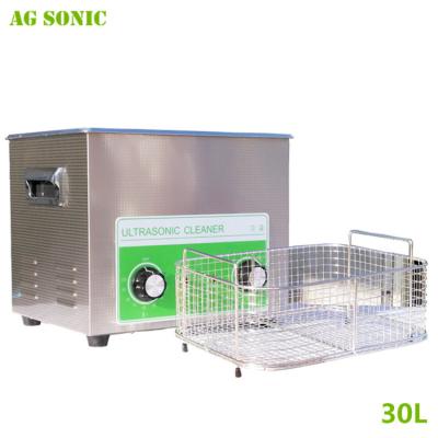 China Electronics Industrial Ultrasonic Cleaner 30L for Computer Monitor Keyboards Cleaning 40khz for sale