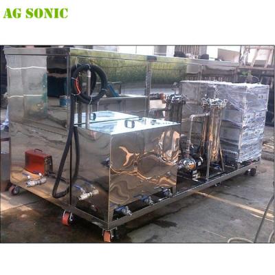 China 1000L Large Aerospace Components Industrial Ultrasonic Cleaner with High-volume Oil Skimming for sale