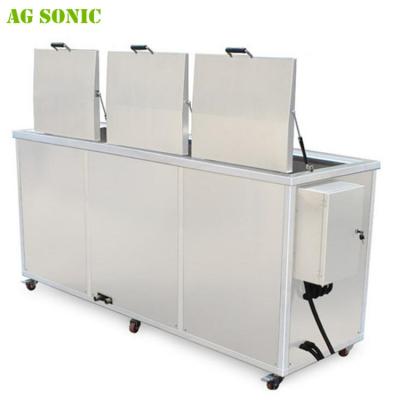 China Multistage Ultrasonic Cleaning Machine , Semi Automatic Cleaning Systems SUS304 for sale